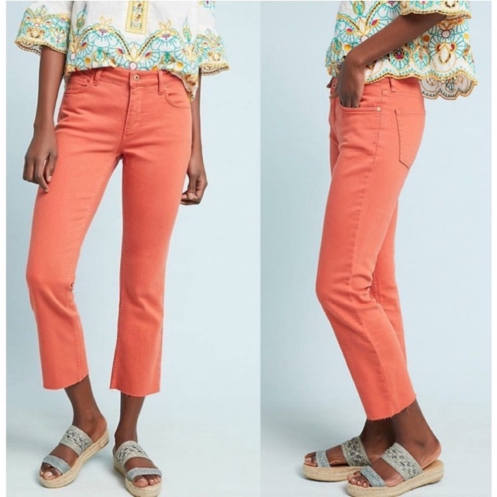 Pilcro and the Letterpress High Rise Bootcut Jeans